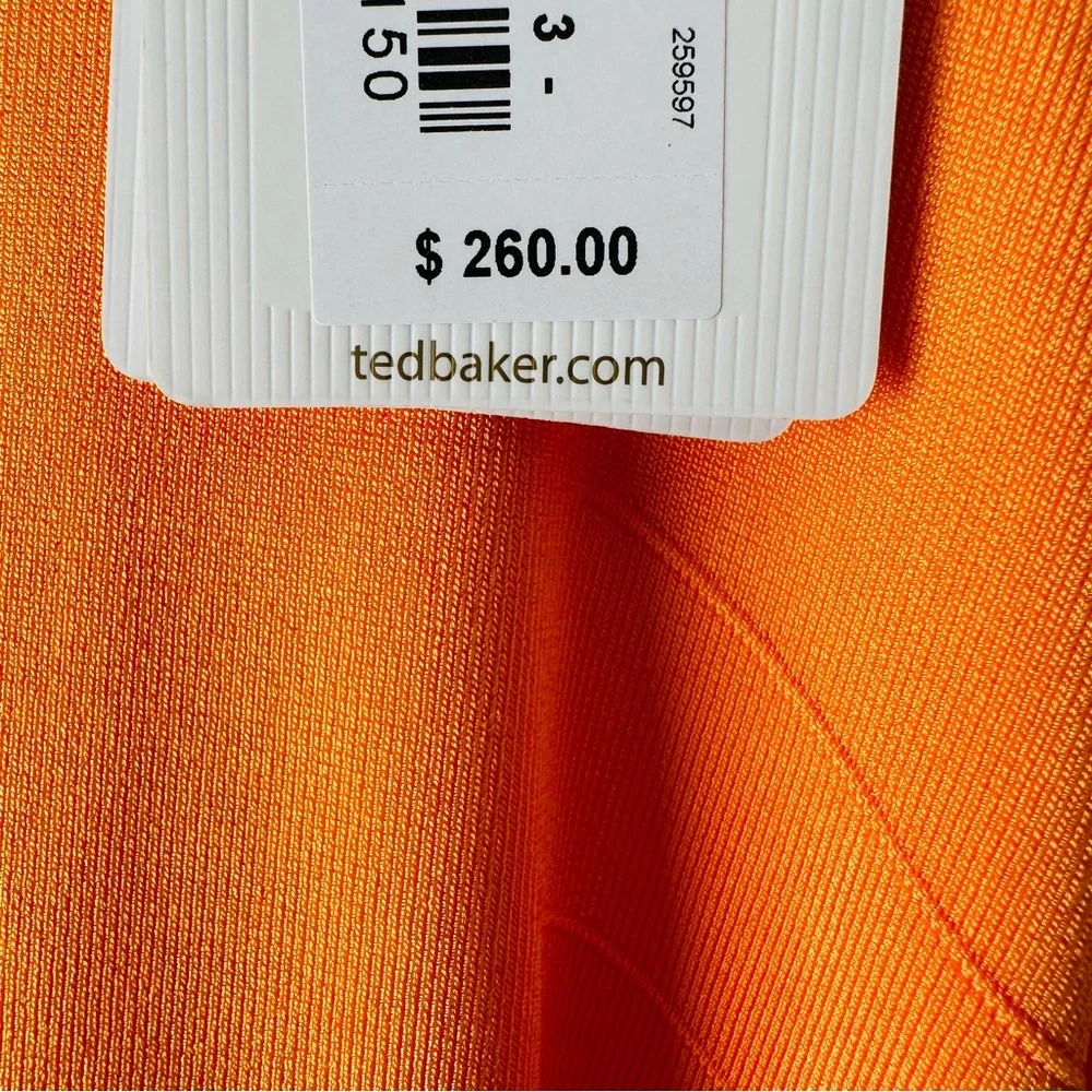 New Ted Baker London Salny Knit circle skirt mini Dress - Picture 10 of 14